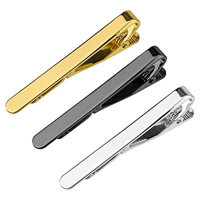 Dannyshi Tie Pins for Men Silver Tie Pins with Chain, Tie Tack Pins Brooch  Personalized Wedding Business Gifts (4pcs-A) - Yahoo Shopping