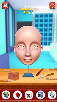ASMR Face Sculpt Maker Clay Carving Molding & Painting Art Games:  Satisfying Pottery Makeup and Makeover Girls Game 3D - Yahoo Shopping