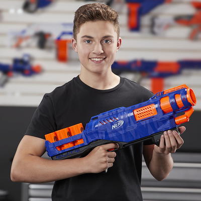 Trilogy Nerf N-Strike Elite Toy Blaster with 15 Official Nerf Elite Darts and 5 Shells – For Kids, Teens, - Yahoo Shopping