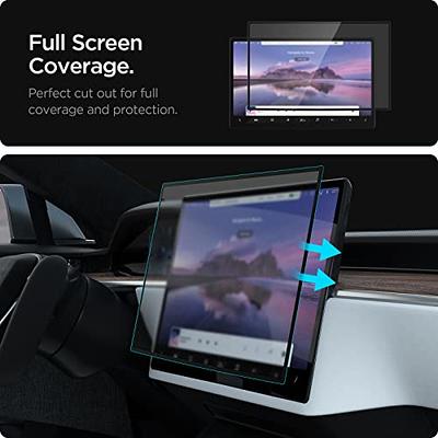 2022 & 2023 Tesla Model Y Screen Protector and Tesla Model 3 Screen  Protector: Matte Tempered Glass, Perfect Fit, Easy & Bubble-Free  Installation