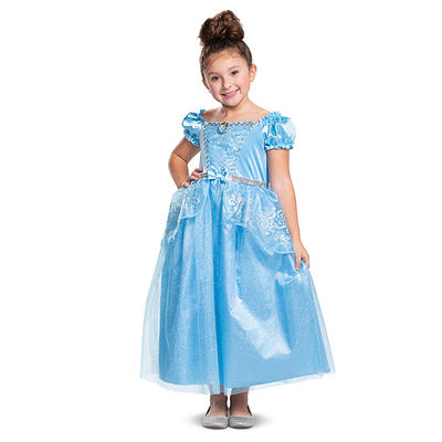 Disguise Disney Princess Aladdin Jasmine Deluxe Girls Halloween Fancy-Dress  Costume for Child, M