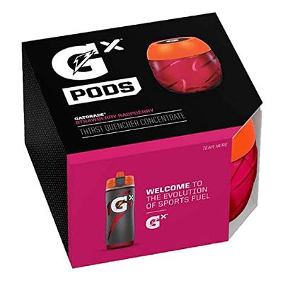 Gatorade Gx Hydration System Bundle, 3.25oz Gx Sports Drink Concentrate Pod  (16 Pack), 30oz Gx