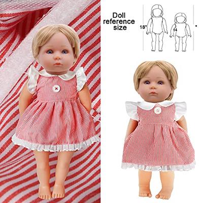 HOAKWA 10 Sets Alive Doll Clothes and Accessories Fits 10-11-12