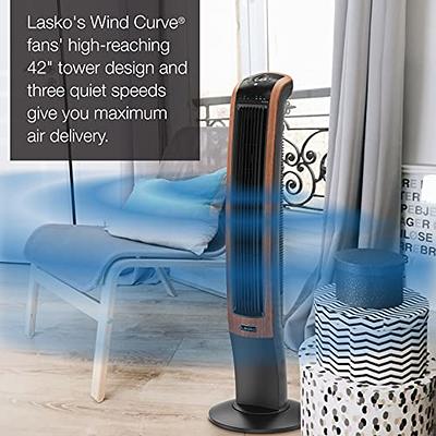 mollie Bladeless Tower Fan with 10 Speeds, Portable Leafless Cooling Fan  with Remote Control, Air Circulator Fan for Home Office, Low Noise, White