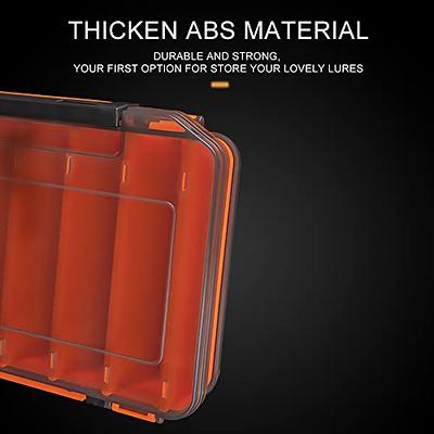 5 Compartments Plastic Fishing Tackle Boxes Lures Baits Hooks Storage Case  High Hardness Fishing Tools Carp Fishing Accessories