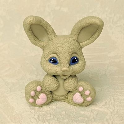 Bunny with flowers - silicone mold - Inspire Uplift