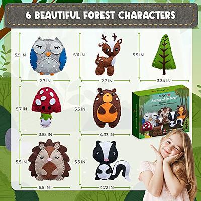 DeFieltro Sewing Kit for Kids Forest Animals Creative & EDUCACIONAL -  Beautiful Complete Sewing Craft Kit with Easy-Perforation Felt for Kids -  Beginners Sewing Kit for Hours of Fun Ages 8-12 - Yahoo Shopping