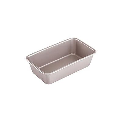 Wilton 191003131 Recipe Right Steel 4-Compartment Non-Stick Mini Loaf Pan -  5 3/4 x 3 x 2 1/8 Cavities