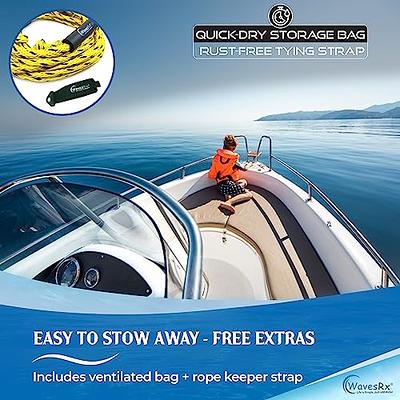 Boat Tow Rope Portable Tube Ropes Water Sport Accessories (40FT+10FT+10FT)