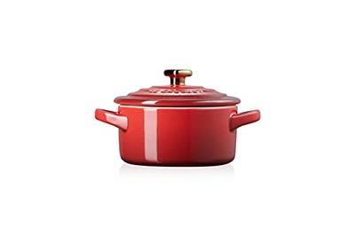 Le Creuset 8oz Mini Round Cocotte with Gold Heart Knob | Shallot