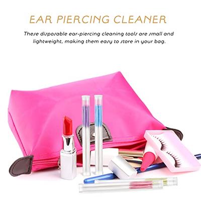 FRCOLOR 360pcs Ear Piercing Cleaning Line Earring Cleaner for Pierced Ears  Earring Hole Cleaner Floss Pierced Earrings Ear Hole Cleaning Floss Thin