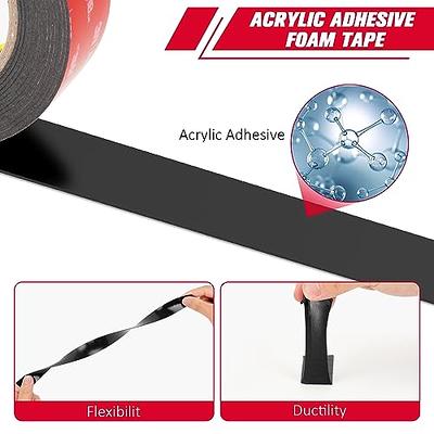 DOUBLE SIDED TAPE 3M VHB HEAVY DUTY ADHESIVE STRONG STICKY TAPE CLEAR BLACK