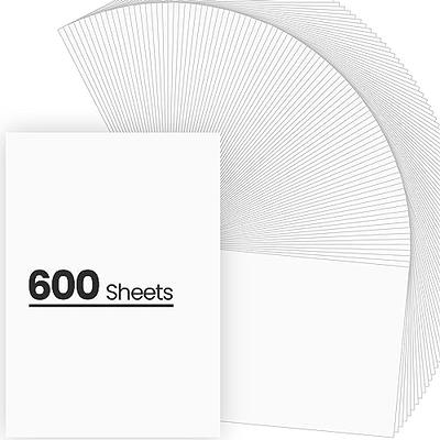 600 Sheets White Card Stock Paper A4 8.3 x 11.7 Inch 250 gsm Craft
