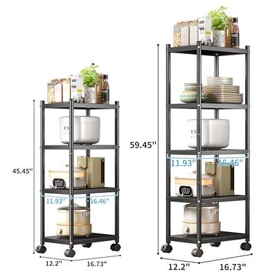 3 Tier Shelf Organizer for Kitchen, 450lbs Capacity Height