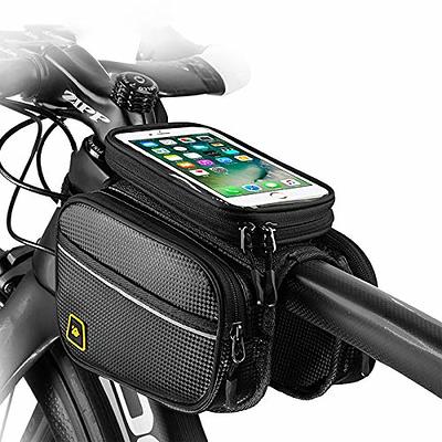 Wolt Powersports Motorcycle Tank Bag with Waterproof Rain Cover Strong Magnetic, Motorbike Bag Transparent Pocket for Cell Phone Navigation, Update