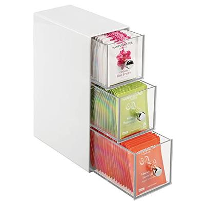 4 Drawer Stackable Countertop Organizer Clear - Brightroom