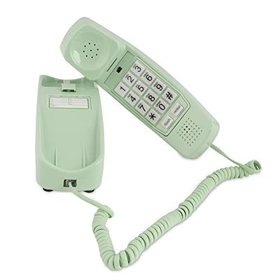 Sangyn Classic Vintage Cord Phones for Landline Old Telephone with  Mechanical Ringer Volume Control Retro Analog Desk Phone for Home School  Office