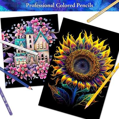 Art Magic Watercolor Pencils, Set of 48 Professional Colored Pencils for  Adult and Teens, Premium Art Supplies for Coloring, Blending and Layering -  Yahoo Shopping