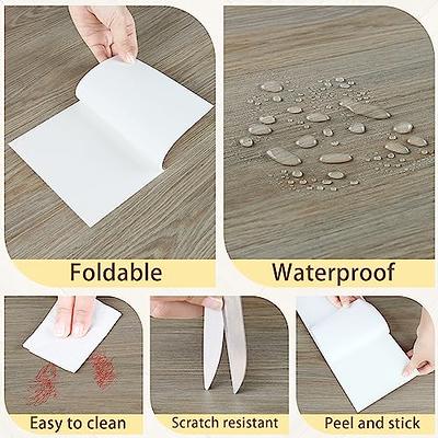 FunStick 6x36 Grey Wood Peel and Stick Floor Tile Natural Wood Vinyl  Flooring Peel and Stick Vinyl Plank Flooring Waterproof Stick on Floor  Tiles