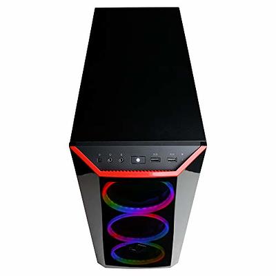  CyberpowerPC Gamer Xtreme VR Gaming PC, Intel Core i5-9400F  2.9GHz, NVIDIA GeForce GTX 1660 6GB, 8GB DDR4, 120GB SSD, 1TB HDD, WiFi  Ready & Win 10 Home (GXiVR8060A7, Black) : Electronics