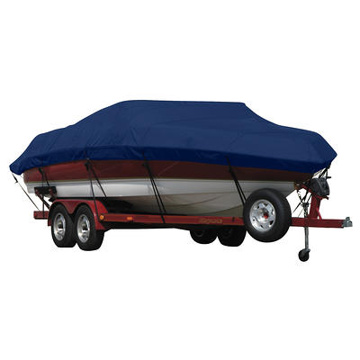 Bimini Top For Deep V Aluminum Fishing Boat w/Walk-Thru Windshield, 3 Bow  79-84W