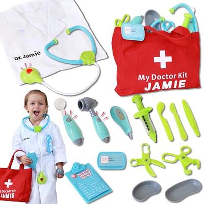 Play-Act Kids Doctor Kit,16-Piece Pretend Play Medical Kit with Bag,Doctor  Role Play Set,Realistic Toy Stethoscope,Reusable Record Cards,Dress Up  Doctor Playset for Toddlers Ages 3+ - Yahoo Shopping