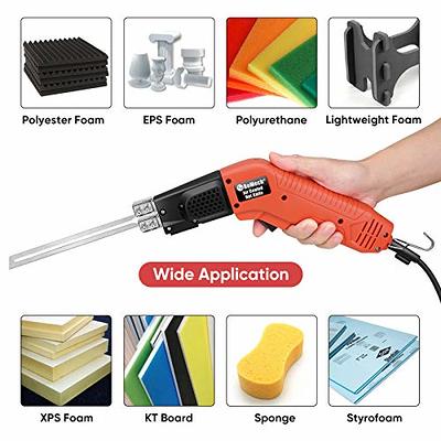 ROMECH Foam Cutter Pro Electric Hot Knife, 200W Air Cooled Styrofoam  Cutting Tool Kit- with Heavy-duty Case Blades & Accessories RM-009 (200W  Air Cooled) - Yahoo Shopping