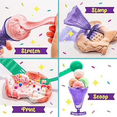 Original Stationery Ice Cream Slime Kit Playshop to Make Fun Pink