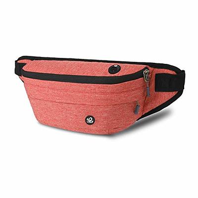 WATERFLY Fanny Pack Waist Bag: Fashionable Runner Small Hip Pouch