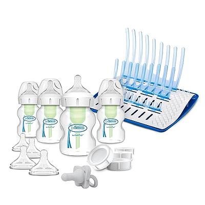 Dr. Brown's Natural Flow MilkSPA Breastmilk and Bottle Warmer with Silicone  One-Piece Breast Pump Breast Milk Catcher & Travel Bag, 4oz Anti-Colic  Options+ Baby Bottle, Level 1 Nipple & Travel Lid 