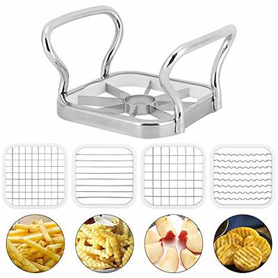 Ezcasch 3/8 Stainless Steel Replacement Blade for French Fry Cutter  Commercial Potato Chopper,Vegetable Dicer Fruit Slicer, Interchangeable  Blade with Pusher Block Set - Yahoo Shopping