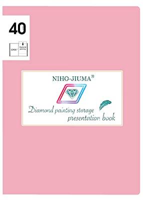 A3 Diamond Painting Storage Book, NIHO-JIUMA 40 Pages Diamond Art Portfolio Painting  Storage Book, Suitable for 30X40cm/12x16 Inches Diamond Painting - Yahoo  Shopping