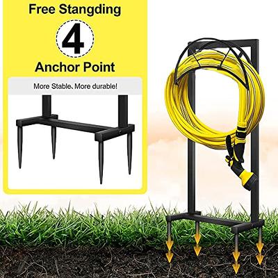 ZGDYUI 47inch Garden Hose Holder, Freestanding Thicker Garden