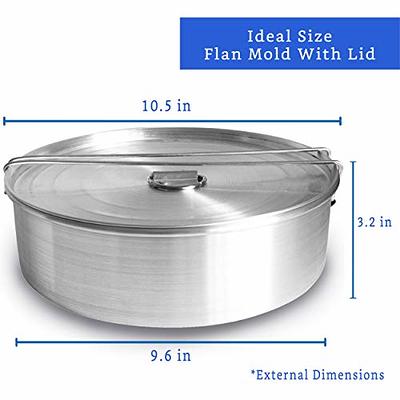 Aluminum Ring Cake Pan (11.2 in) - Ring Mold Pan - Tube Pan for Baking  Pound Cake - Donut Cake Pan - Fluted Tube Pan - Flan Mold - Flan Pan - Flan
