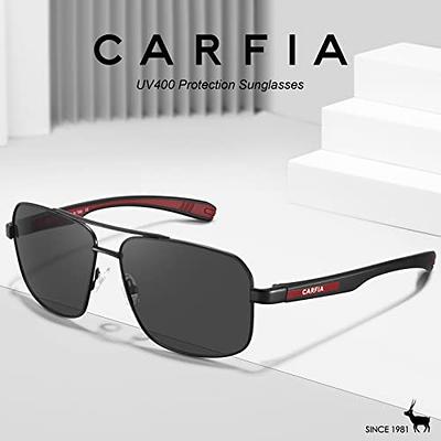  CARFIA Metal Mens Sunglasses Polarized UV400