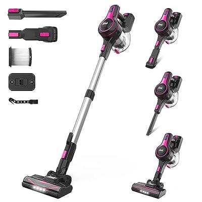 INSE Cordless Vacuum Cleaner, 6-in-1 Lightweight Stick Vacuum Up