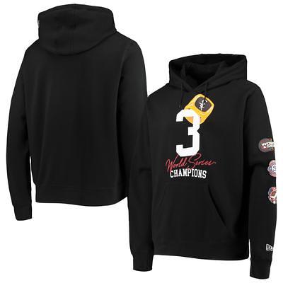 MLB Men's Chicago White Sox Black Colorblock Pullover Hoodie