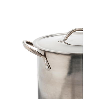 Mainstays Stainless Steel 4 Quart Steamer Pot with Steamer Insert and Lid.
