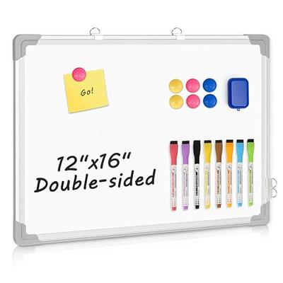 Small Dry Erase White Board TANKEE Magnetic Desktop Foldable