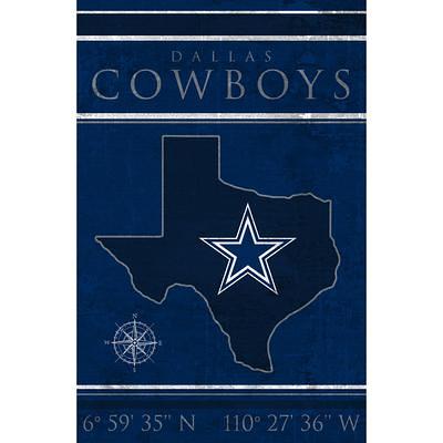 NFL Dallas Cowboys Distressed Logo Cutout Sign