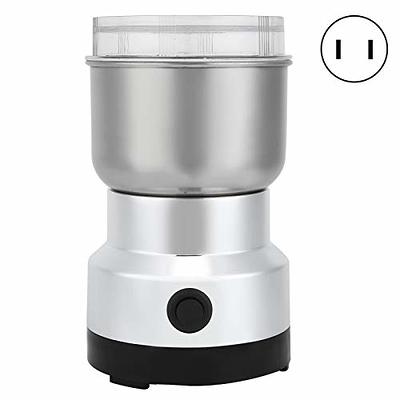 Stainless Steel + ABS Low Noise Spice Grinder, Resistant Electric Grinder,  Kitchen Accessory for Home Restaurant Milling Machine(US standard 110V) -  Yahoo Shopping