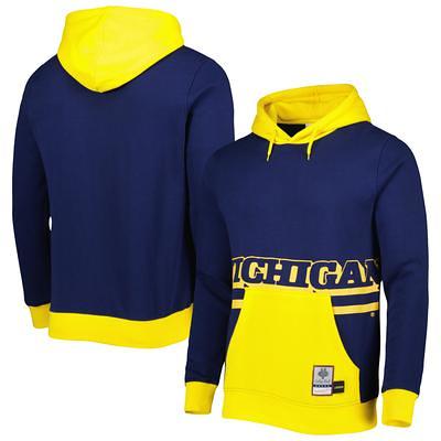 Chicago Bears Mitchell & Ness Big Face 5.0 Pullover Hoodie - Navy