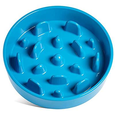 Tivray Slow Feeder Dog Bowls Ceramic, 1.5 Cups Dog Slow Feeder Bowl Puppy  Slow Feeding Bowl