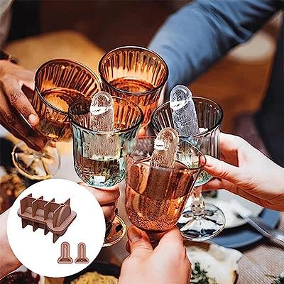 Wholesale Hot Bpa Free Reusable Ice Cube Trays Silicone Sphere Ice Ball  Maker With Lid And Large Round Ice Cube Molds For Whiskey From m.