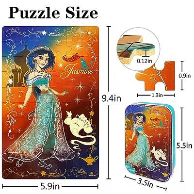 Disney 60 Piece Princess Jigsaw Puzzles in a Metal Box for Ages 4-8 Puzzle  for Girls and Boys Great Gifts for Children (Princess3) - Yahoo Shopping