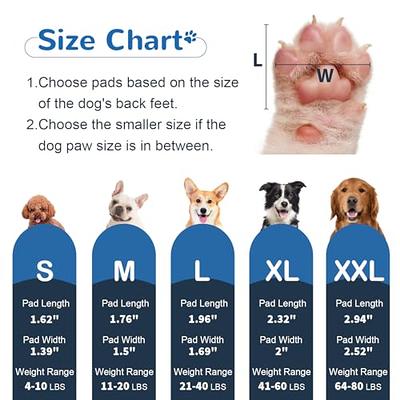 Dog Paw Protector Anti-Slip Grip Pad Set to Provides Traction and