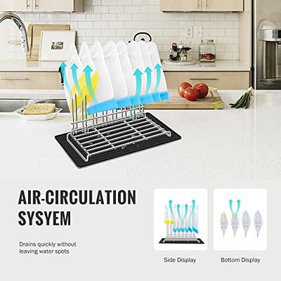 IDEATECH Reusable Bag Rack with Cup Drying Mat,Plastic Bag Dryer Rack Dish  Drying,Collapsible Kitchen Counter Storage Organizer Sponge Holder,Dryer  Rack for Silicone Storage Bag - Yahoo Shopping