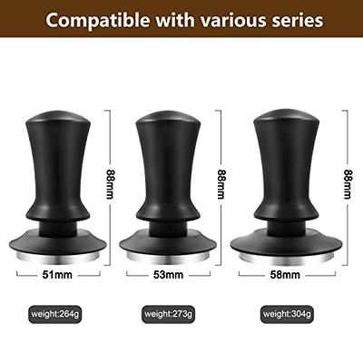 Stainless Steel 58mm Coffee Tamper 100% Stainless Steel Espresso Tamper Tool