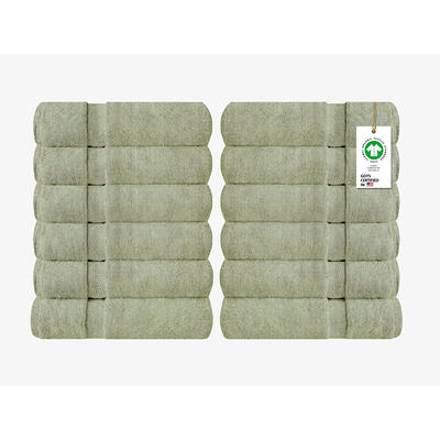 A1 Home Collections 100% Organic Cotton Bath Mat 900 GSM Plush Feather Touch Quick Dry Bath Mat, GOTS Certified, Oeko-Tex Green Certified, Organic