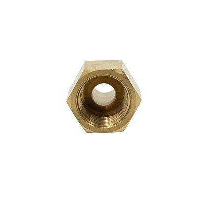 Uxcell 12mm Tube OD Brass Compression Sleeves Ferrules 10 Pack